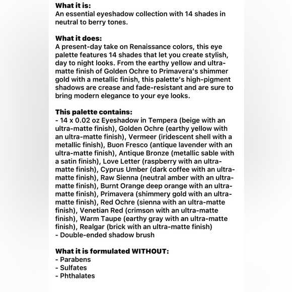 🩷NWT ANASTASIA MODERN RENAISSANCE PALETTE - Picture 11 of 11